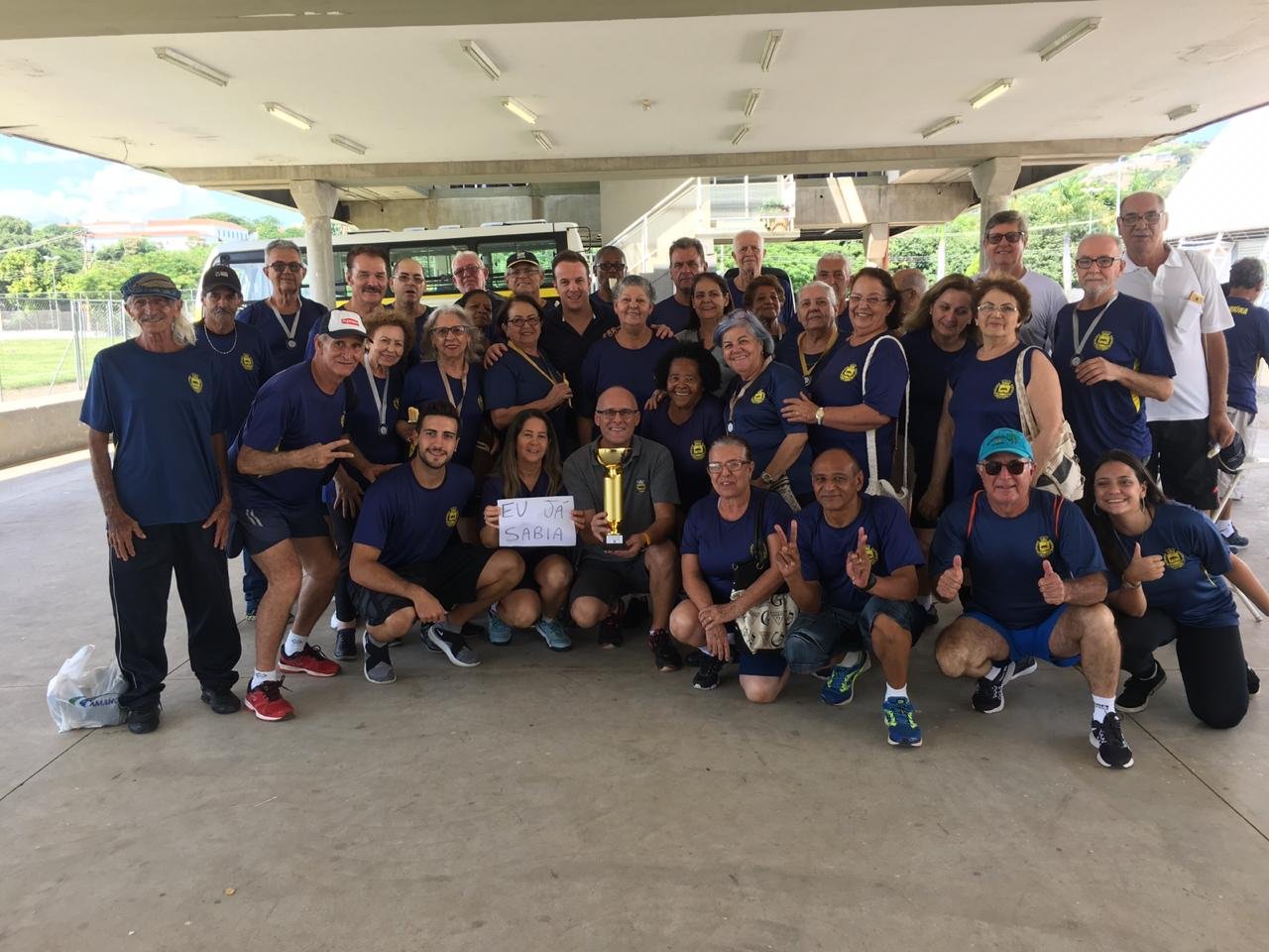 Delegao de Jaguarina fez bonito na competio, repetindo a boa campanha dos anos anteriores