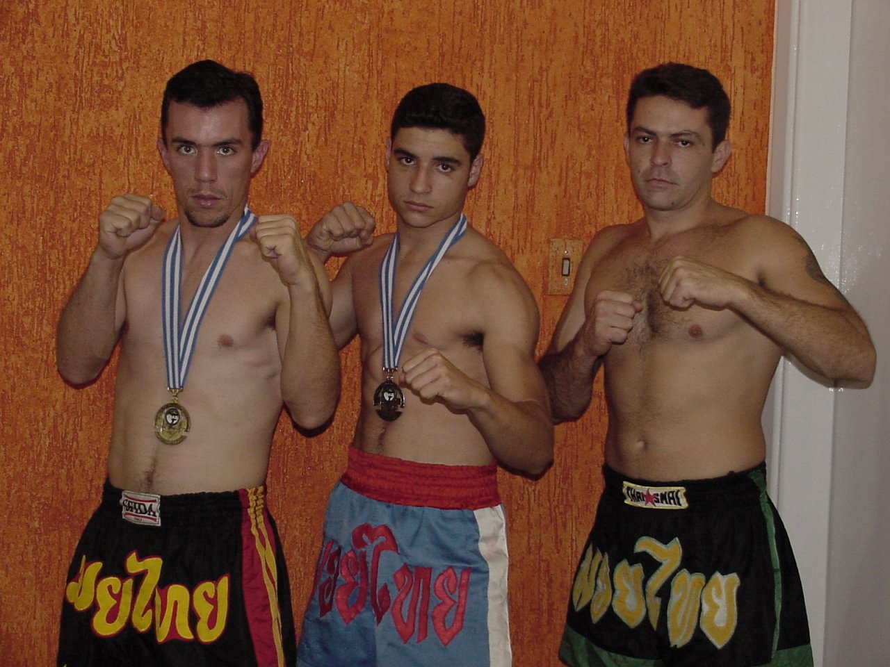 Muay Thai em destaque na regio com Michael de Jaguarina, Ederson de Pedreira e o treinador Pedro