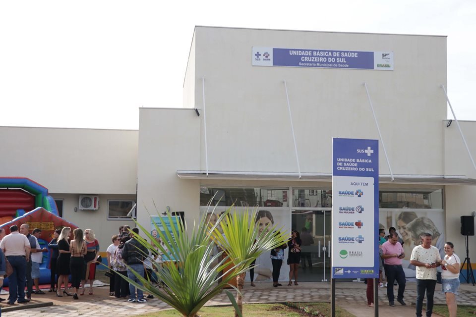 Prefeitura entrega para a populao a UBS do Cruzeiro do Sul