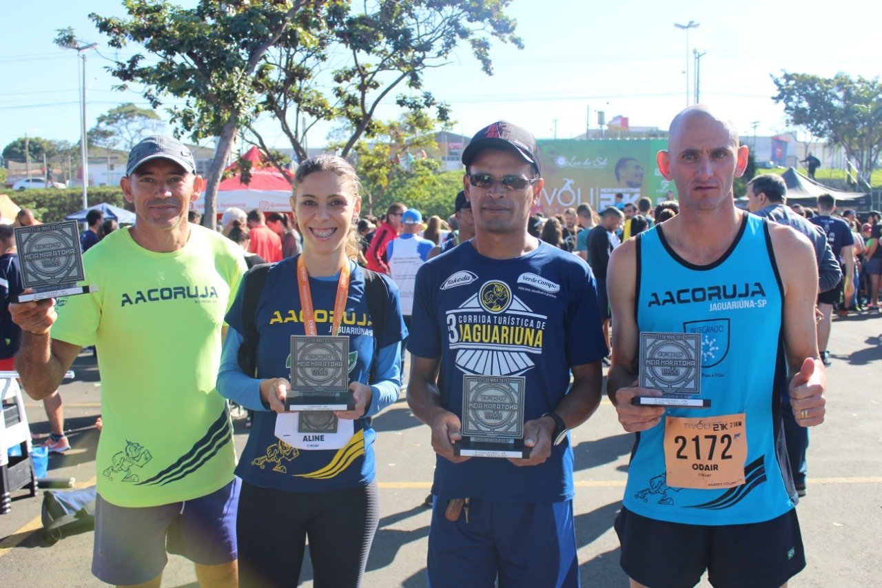 Uilson, Aline, Donisete e Odair conquistaram timos resultados no geral