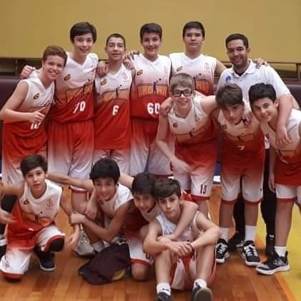 Pedro com a sua nova equipe de treinamento