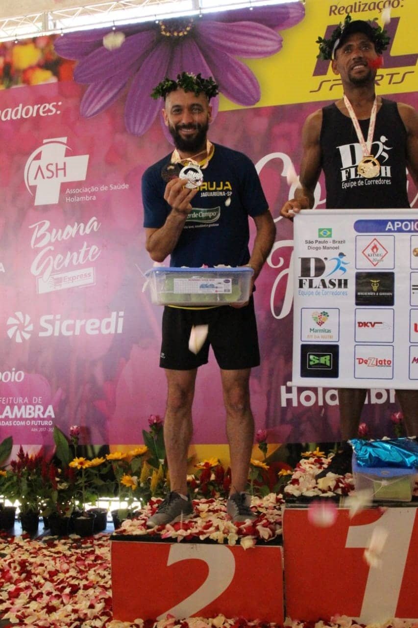 Josiclei foi pdio na Corrida das Flores