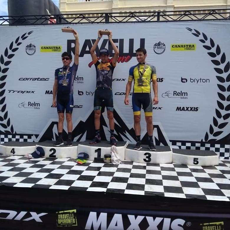 Tiago terminou o campeonato no 3º lugar