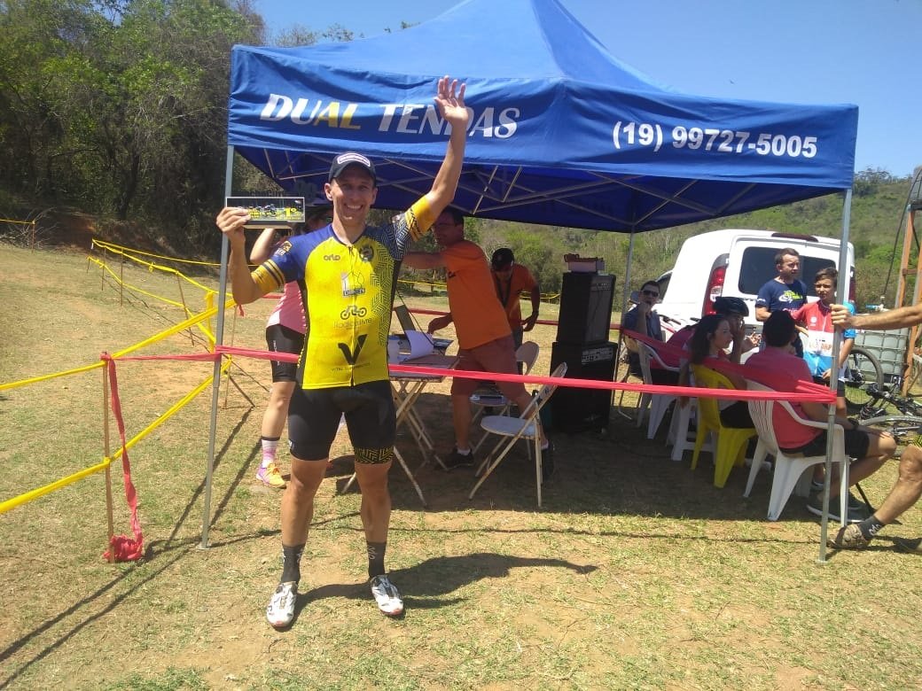 Atleta vem se superando em cada prova e conseguiu o ttulo