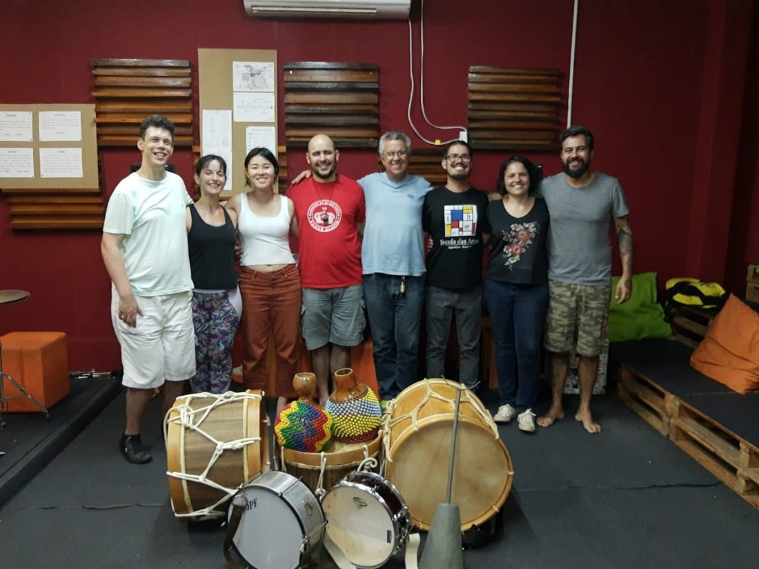 Grupo de percusso da Escola das Artes apresenta Maracatu de Baque Virado 