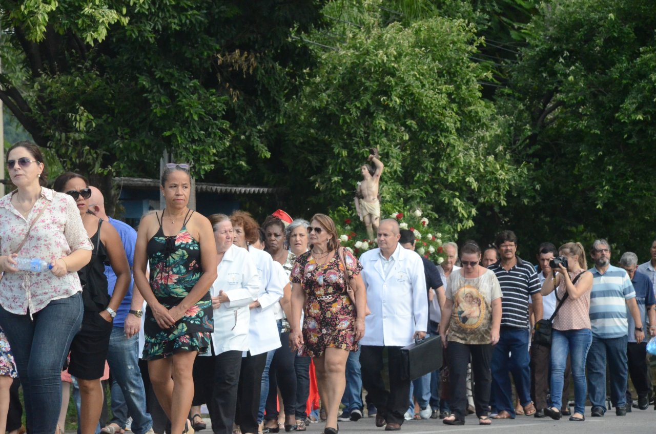 Procisso em louvor ao padroeiro So Sebastio ser na segunda-feira