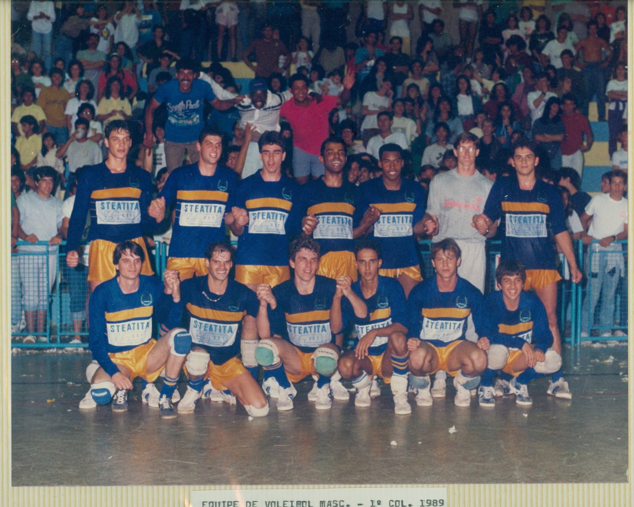 Time de vôlei de Jaguariúna, campeão das Olimpíadas de 1989, uma das forças do esporte da cidade