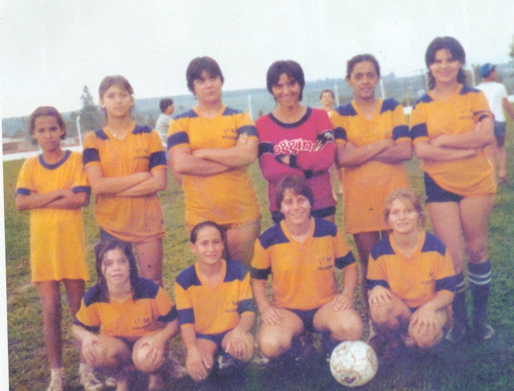 Formação do time Beira Linha na década de 80 (Arquivo pessoal)