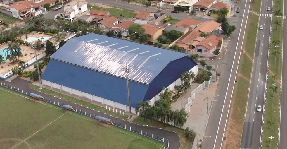 Ginásio Azulão é palco para a realização dos jogos de Futsal Veterano