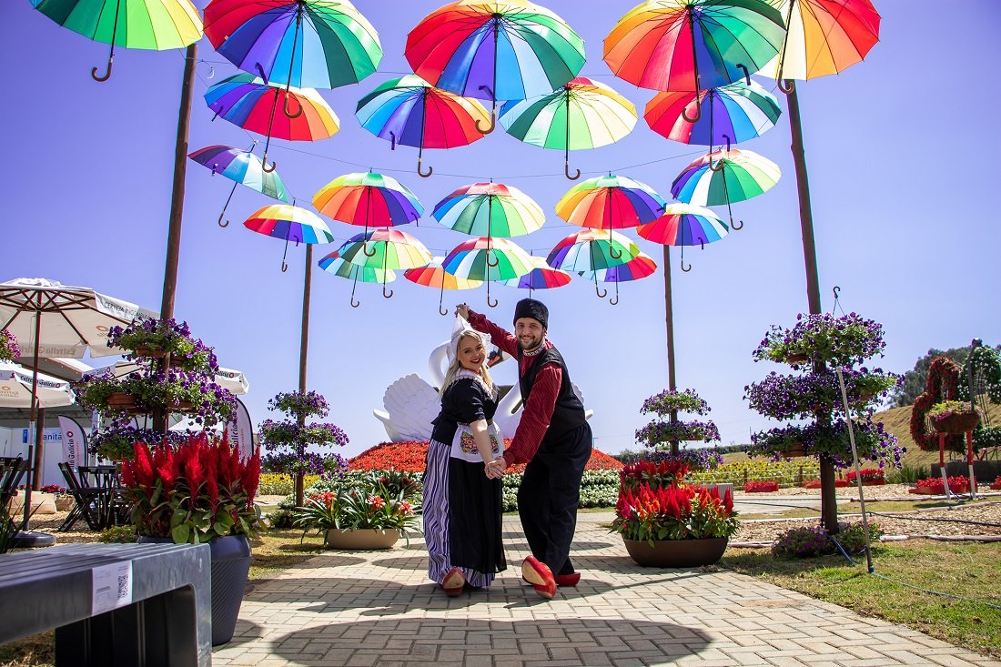 Um dos locais de visitação no Magic Garden (Foto de Julaina Lazarini)
