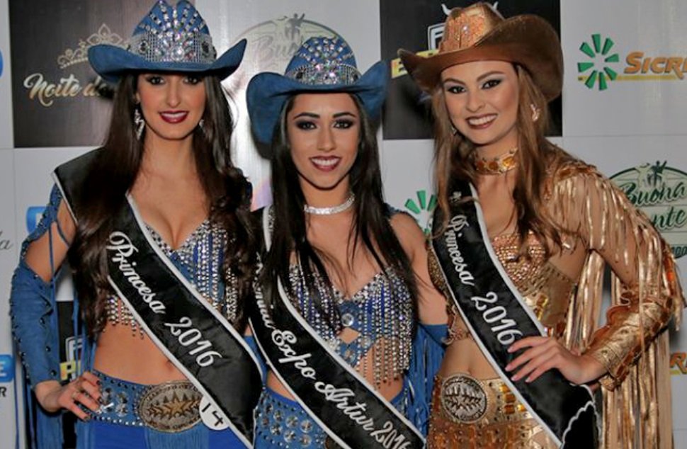 As últimas vencedoras do concurso, em 2019, antes da pandemia