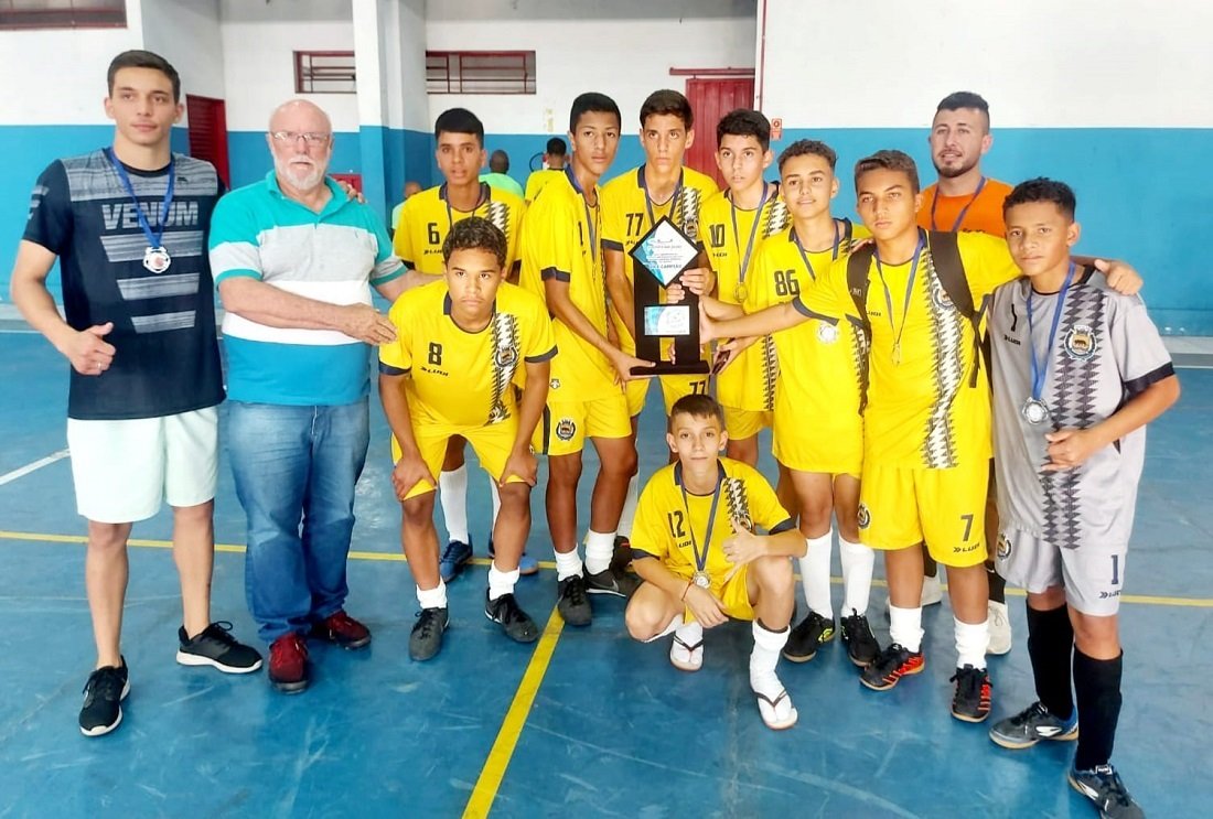 Futsal Sub 14 ficou com o vice-campeonato 