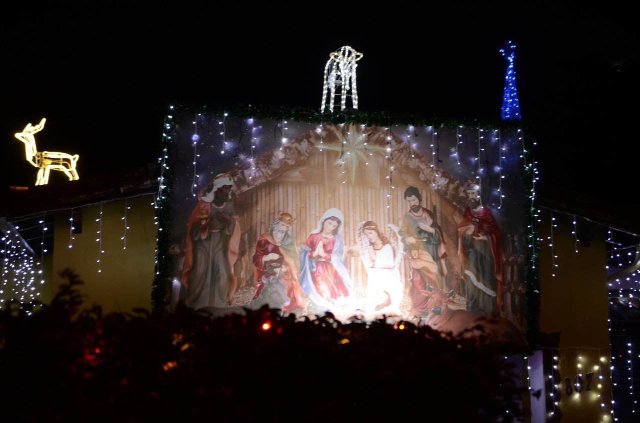Quadro mostra a sagrada família