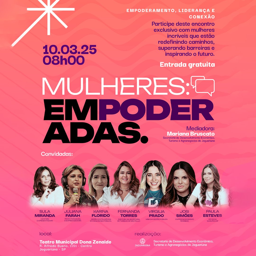 Cartaz de divulgao do evento