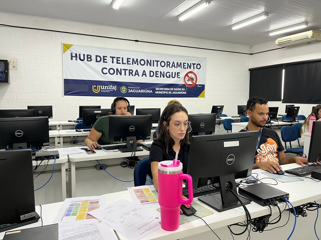 Central da dengue busca monitorar os casos da doença na cidade