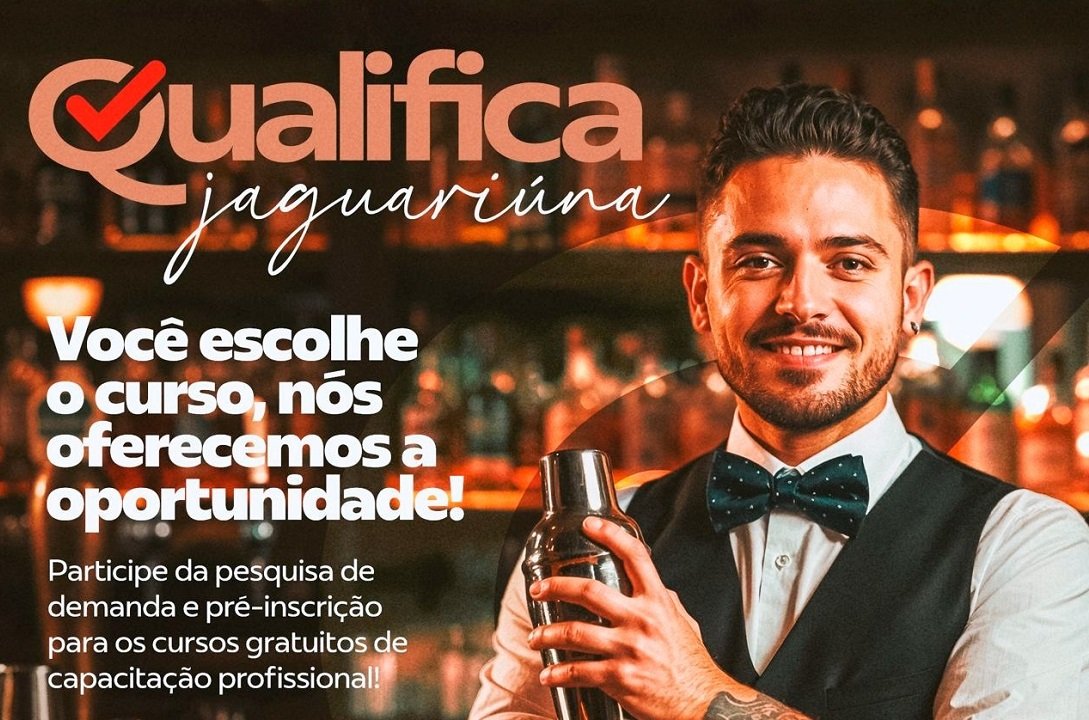 Imagem de divulgação dos cursos