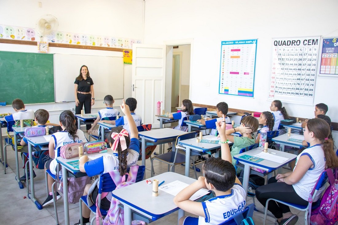 Alunos vo participar de concurso (Foto Thiago Carvalho)