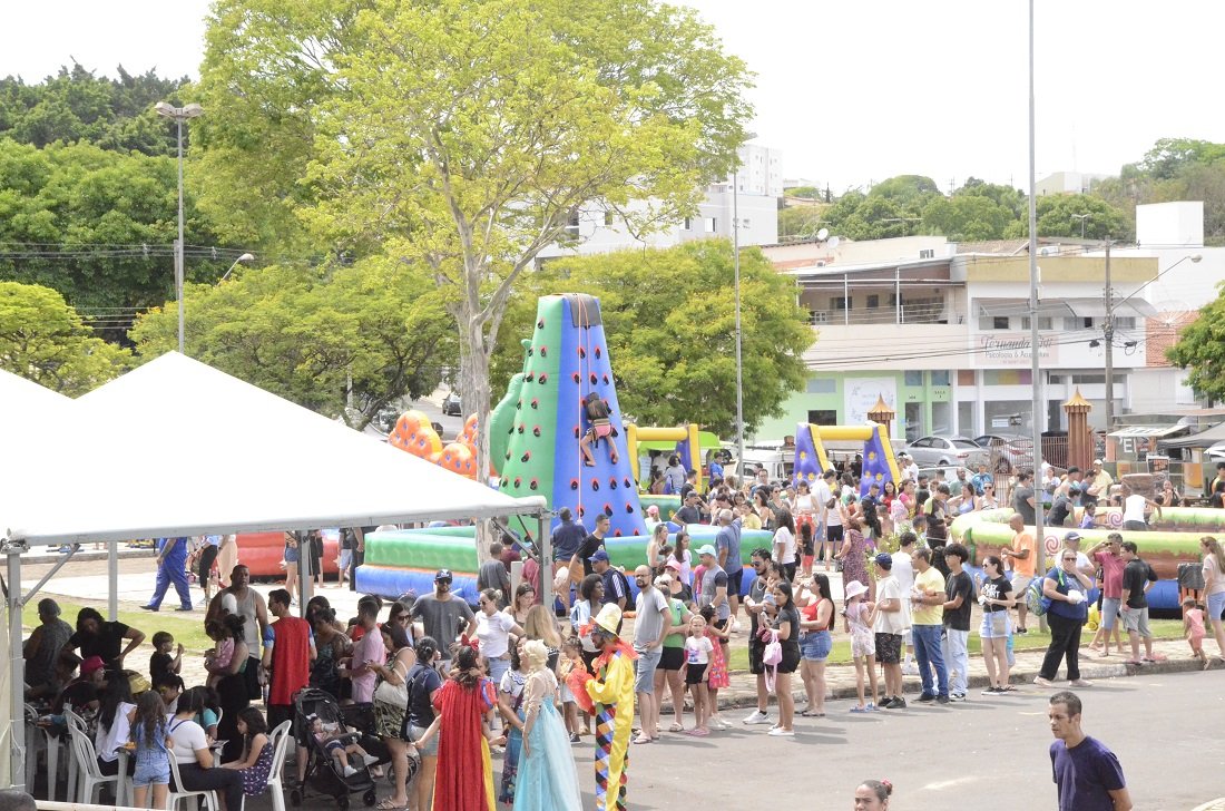Parque Santa Maria sediou as atividades do Dia da Criança (Foto Gislaine Mathias)
