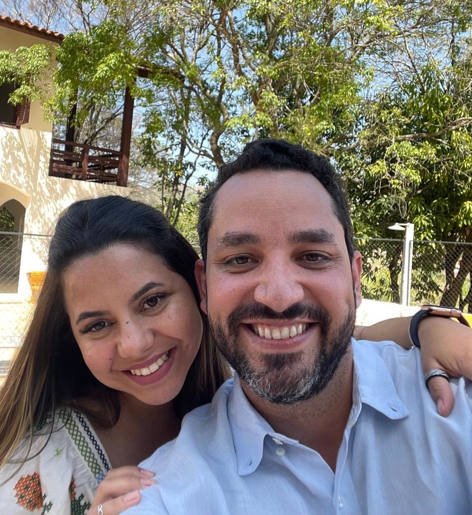 Lus Fernando Ridi e Cntia Ridi participam do evento (Foto divulgao)