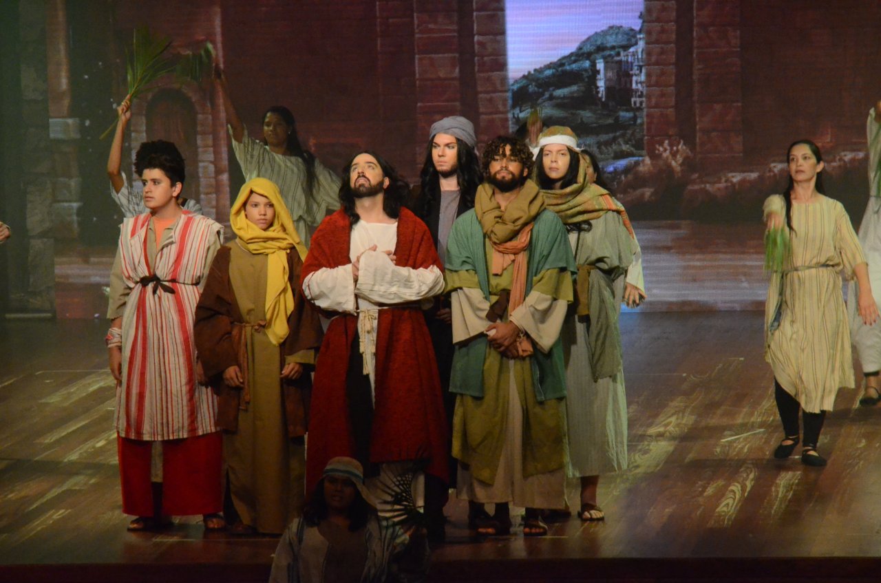 Pe�a j� se tornou uma tradi��o na Semana Santa (Foto Gislaine Mathias)