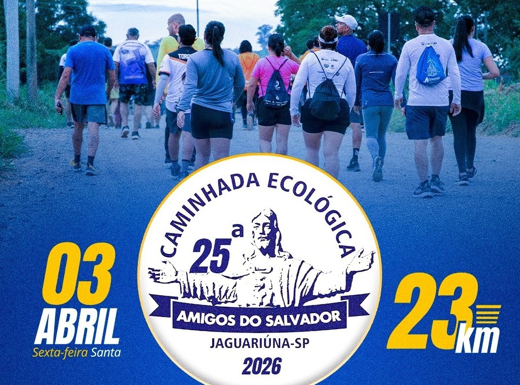 Imagem de divulga��o da caminhada