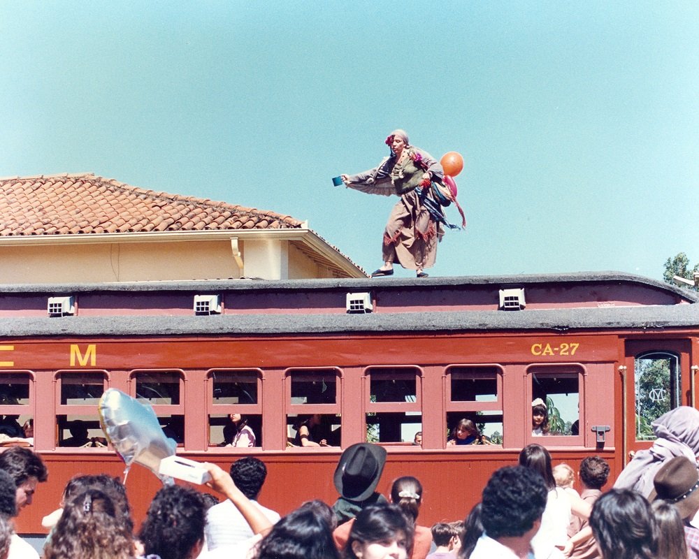 Grava��o de desfile equestre da Novela Ana Raio e Z� Trov�o no Centro Cultural (Foto arquivo)