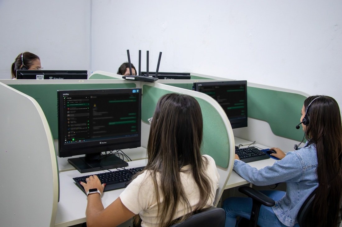 Central de agendamentos come�ar funcionar em Jaguari�na (Foto Thiago Carvalho)