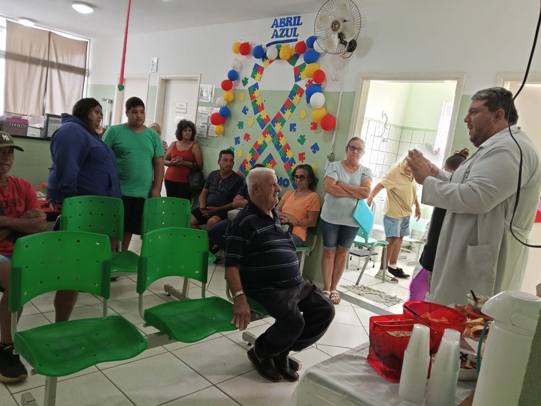 Roda de conversa aconteceu na UBS Guedes e reuniu moradores para um momento de orienta��o (Foto divulga��o)