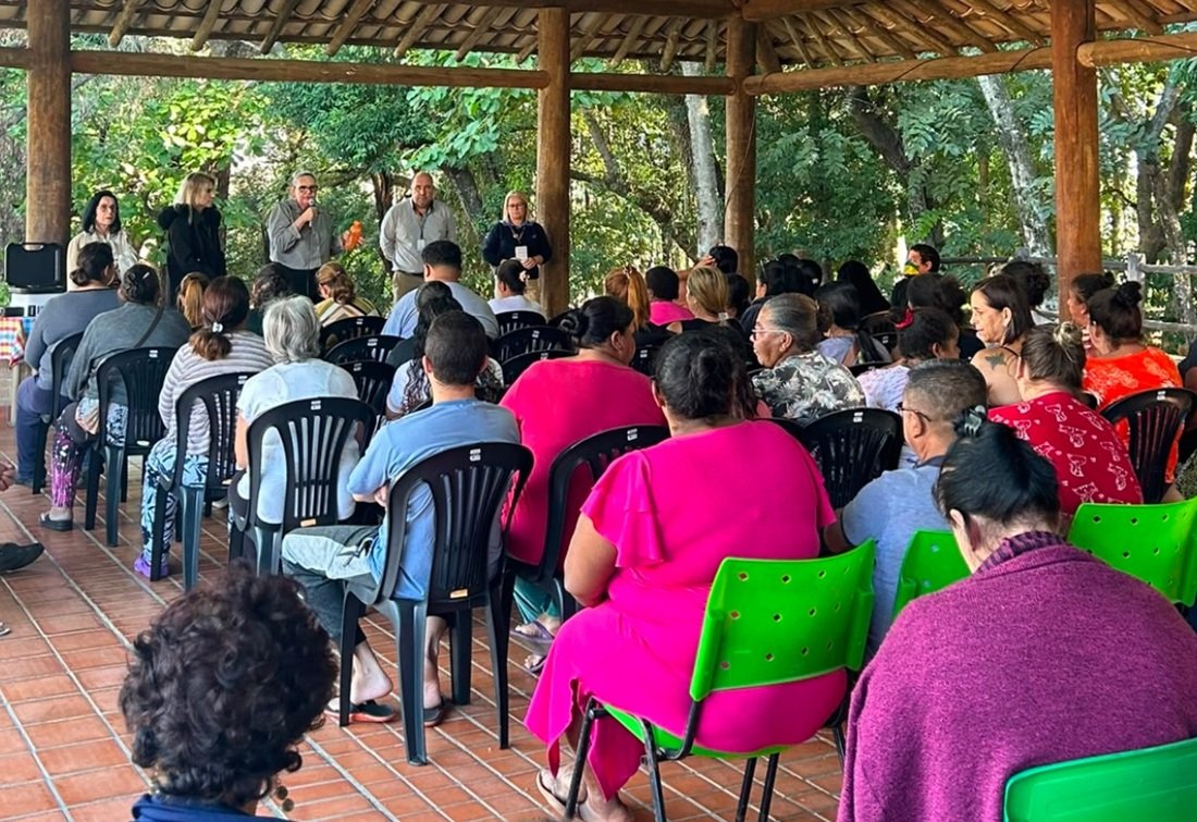 Iniciativa contemplou as famílias referenciadas nas unidades, ampliando o acesso à informação (Foto divulgação)