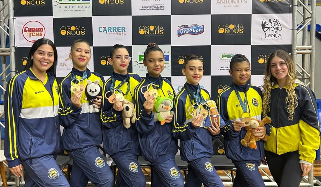 Equipe de Gin�stica de Jaguari�na � destaque em Piracicaba (Foto divulga��o) 