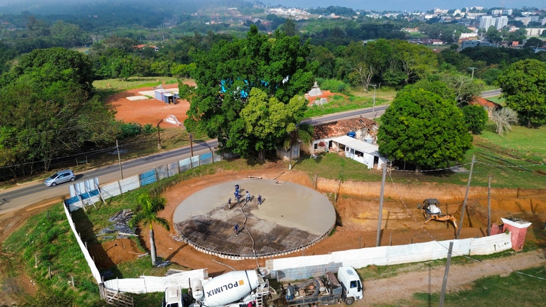 Reservatório da Barra entra na fase final (Foto Thiago Carvalho)