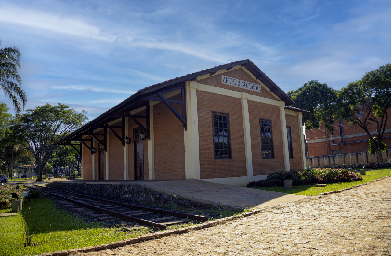 Réplica da Estação recebe o evento no feriado (Foto divulgação)