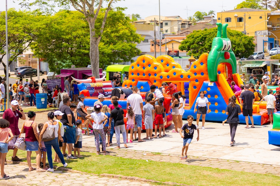 Diversão para a criançada com o evento Férias no Parque (Foto Diego Monarin)