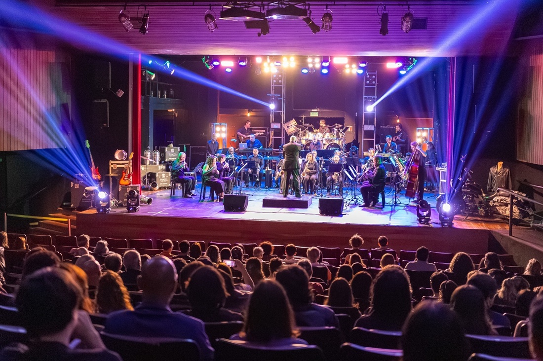 Banda Municipal vem se destacando nas apresentações (Foto Diego Monarin) 