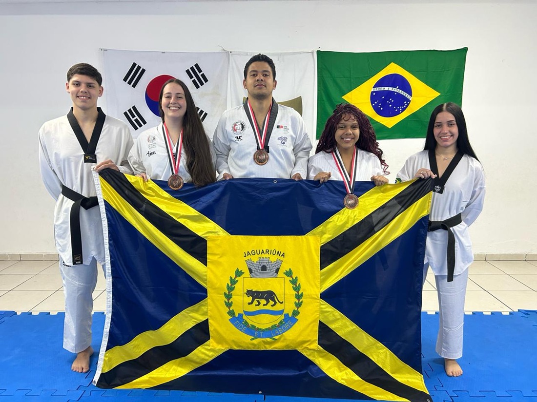 Atletas de Taekwondo são medalhistas nos Jogos Regionais (Foto divulgação)