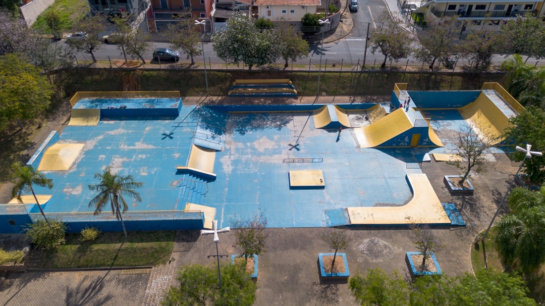 Pista de Skate passa por melhorias (Foto Thiago Carvalho)  