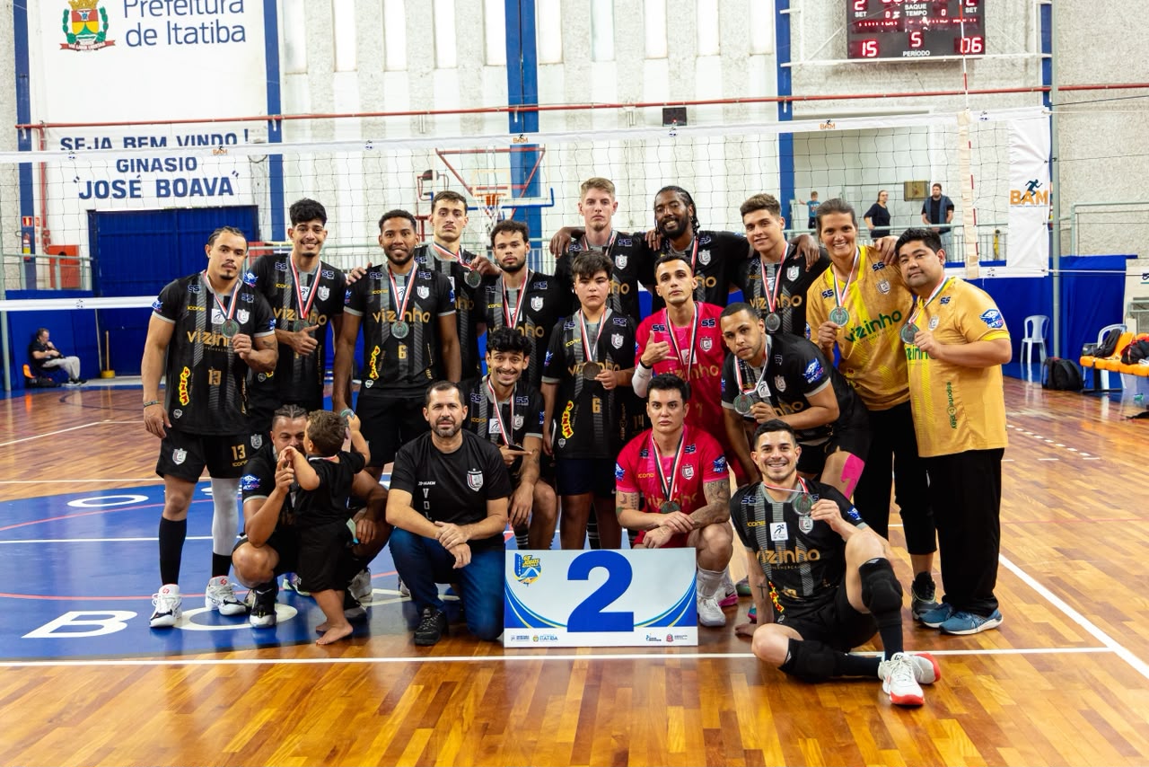 Vôlei de Artur Nogueira perde final em jogo equilibrado (Foto divulgação) 