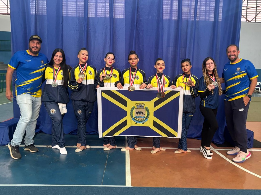 Ginastas de Jaguariúna se destacam nos Jogos Regionais (Foto divulgação)