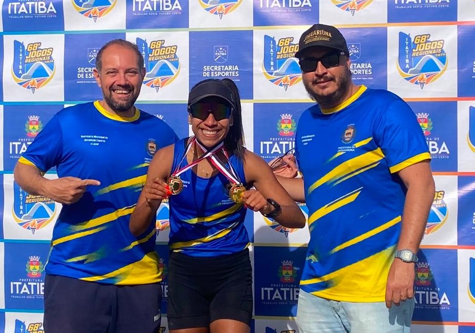 Atleta Marina conseguiu vaga para os Jogos Abertos (Foto divulgação)