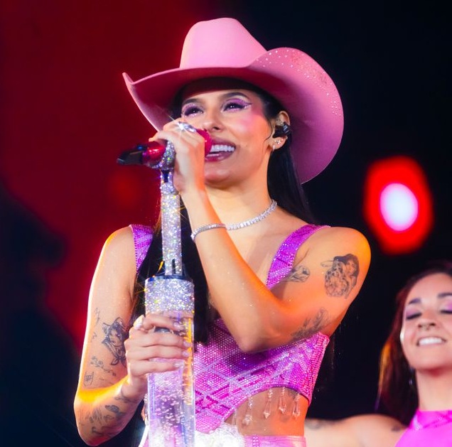 Ana Castela promete um grande show no palco do JRF (@timedefoto)