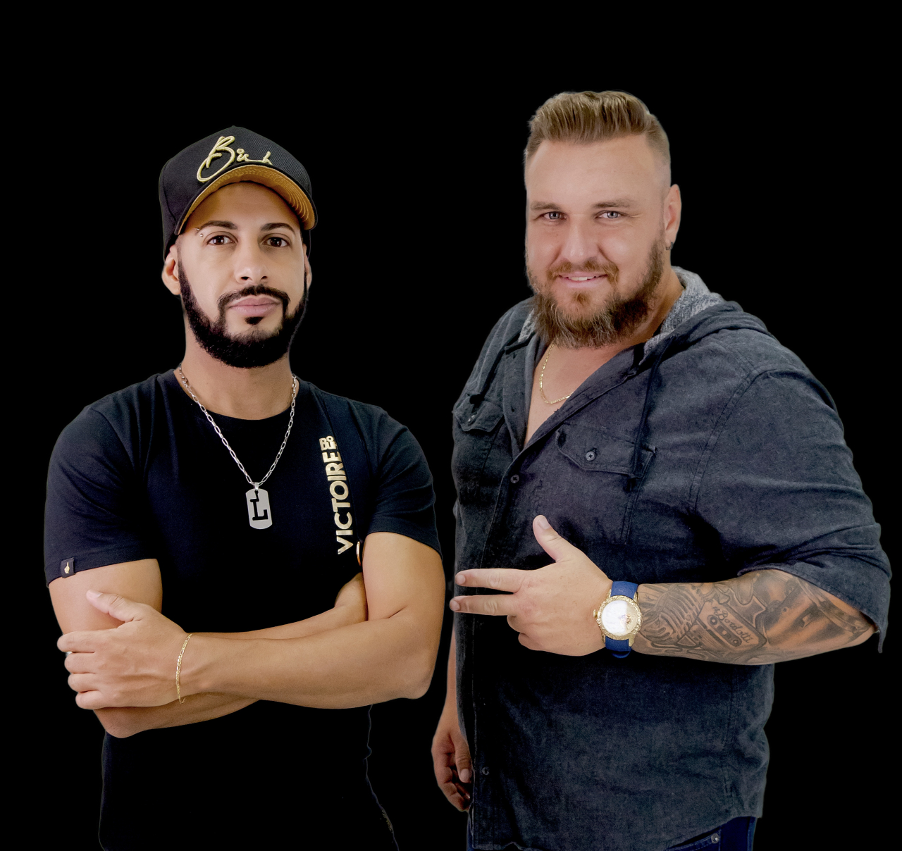Rafa e Bordotti apresentam um repertório dançante neste sábado (Foto divulgação)