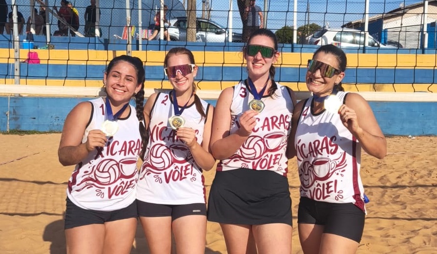 No feminino, o título ficou com Arena 80/Amparo A (Foto divulgação)