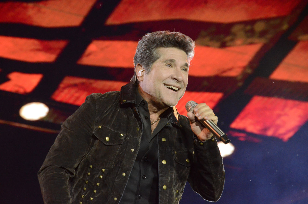 Daniel cantou os sucessos de 40 anos de carreira (Foto Gislaine Mathias)