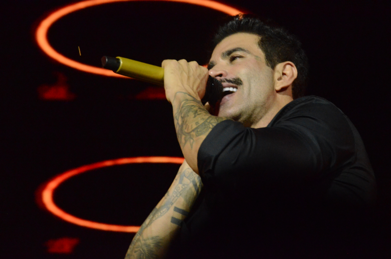 Gusttavo Lima mostrou os grandes sucessos ao público (Foto Gislaine Mathias)