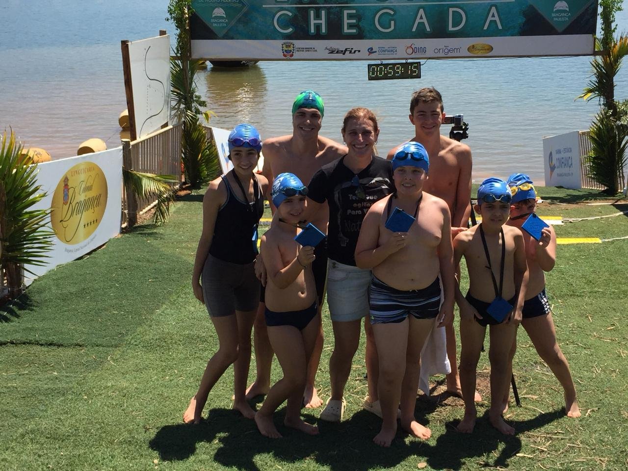 Crianas aprendem desde cedo a participar das provas