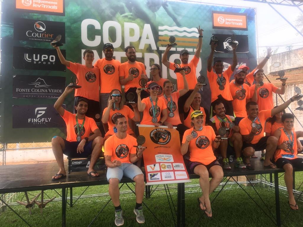 Atletas esto se superando a cada etapa da Copa do Interior