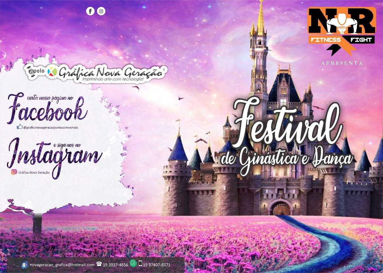 Cartaz do evento que acontece neste sbado em duas sesses