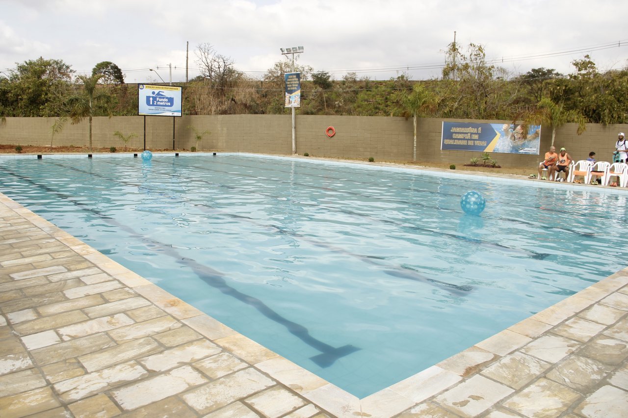 Competio ser na piscina do Parque Serra Dourada no Joo Aldo Nassif