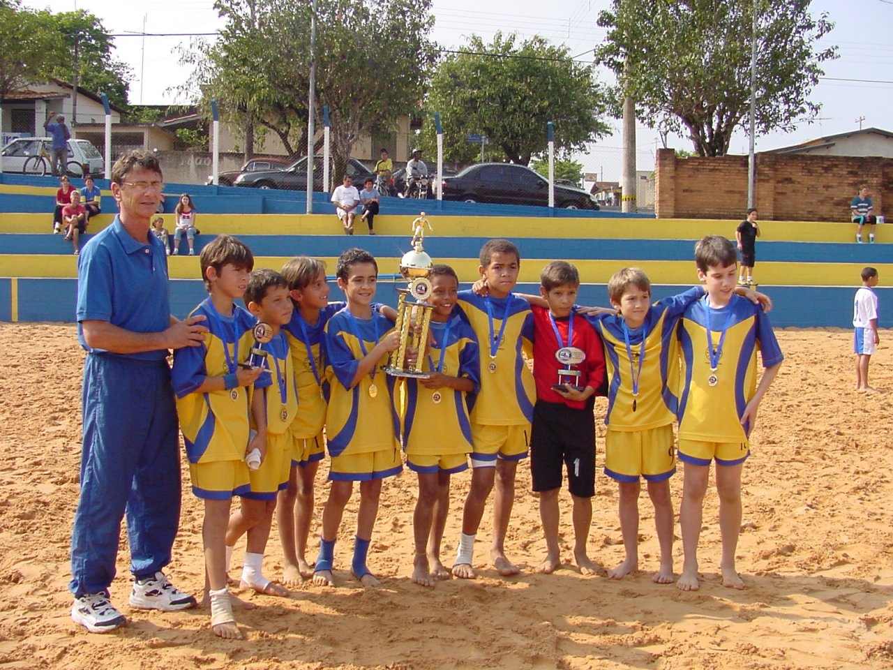 Na categoria pr-mirim, o ttulo ficou com o Estrelinhas