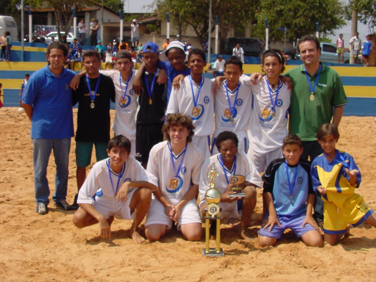 No infantil, o Estrelinhas A foi o grande vitorioso do P na Areia